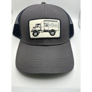Kuhl Snapback Truck Patch Gray Hat Adjustable Ball Cap Trucker Clean